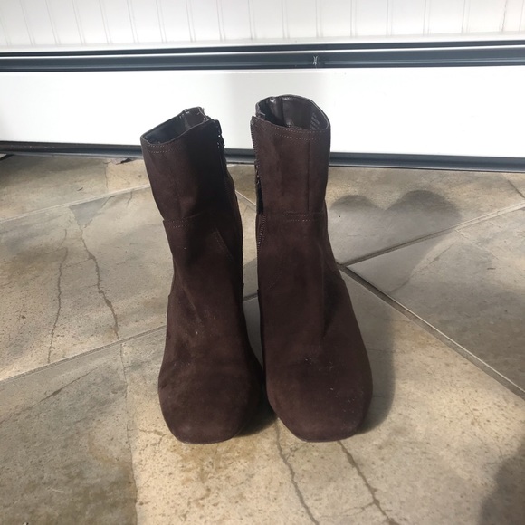 Kelly&Katie Suede Booties - Picture 2 of 6